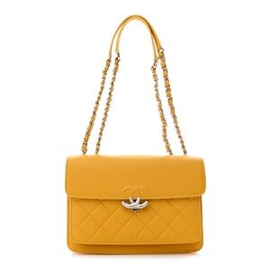 CHANEL Caviar Quilted CC Box Top handle Flap